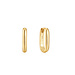Ania Haie Oorring Pot Charms Gold oval hoop