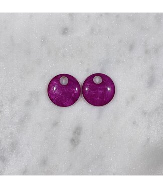 Angelo Moretti Oorring Drop Bieke Fuchsia