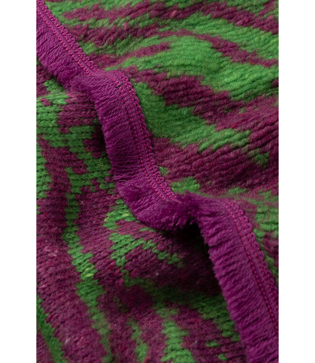 POM Amsterdam Sjaal Zebra Fiery Pink