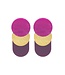 Maison Cachet Maison Cachet - Oorring Petites Violettes Flash