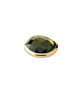 MelanO Kosmic Shaped facet cz Olive