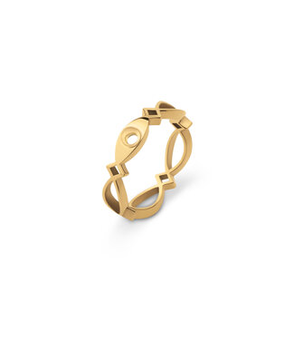 MelanO Twisted Trix ring