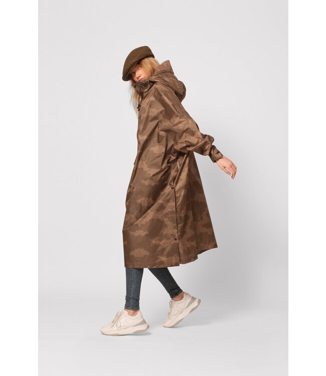 Rainkiss Regenponcho The clouds Brown Babazou