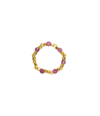 Ibu Jewels Ring Bold Pink Tourmalin