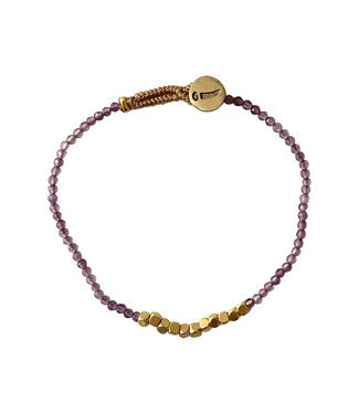 Ibu Jewels Armband Lulu Flash Amethyst