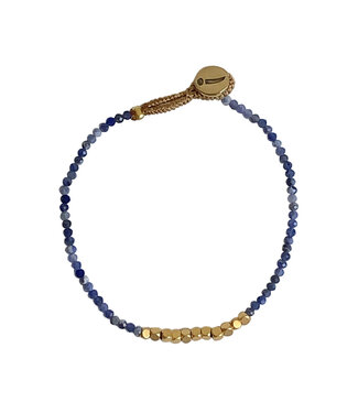 Ibu Jewels Armband Lulu Flash Blue Sodalite