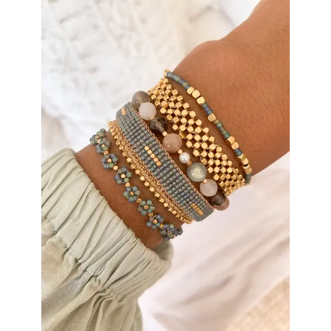 Ibu Jewels Ibu Jewels - Armband Peggy Max Gold