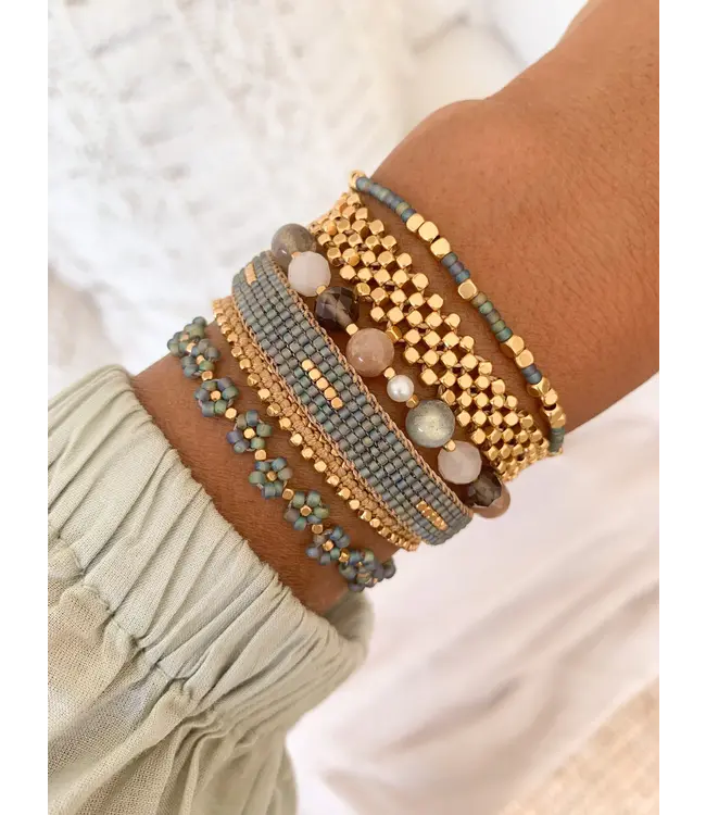 Ibu Jewels Armband Peggy Max Gold