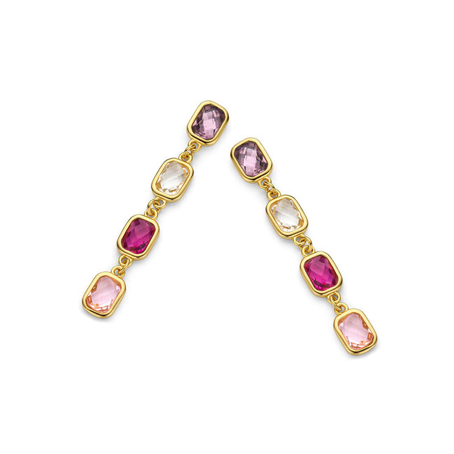 Silver Rose Oorring Cilou