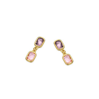 Silver Rose Oorring Delia