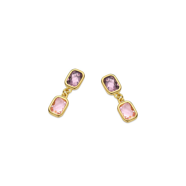 Silver Rose Oorring Delia