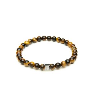 Gemini Armband Six Tiger Eye M