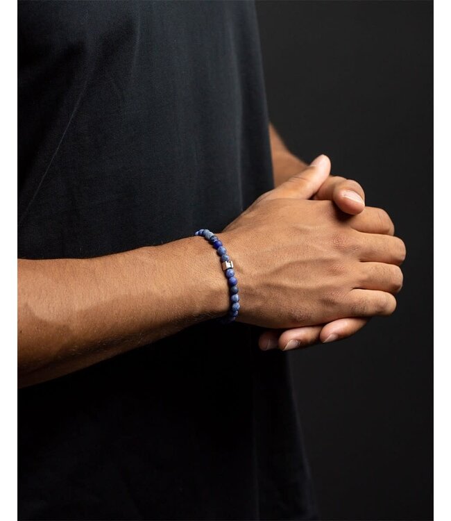 Gemini Gemini - Armband Six Mat Blue M