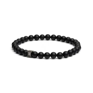 Gemini Gemini - Armband Six Black Mat M