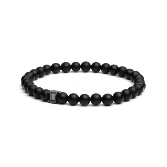 Gemini Gemini - Armband Six Black Mat M