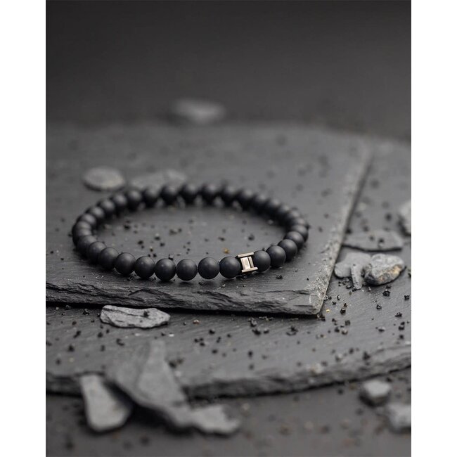 Gemini Armband Six Black Mat M