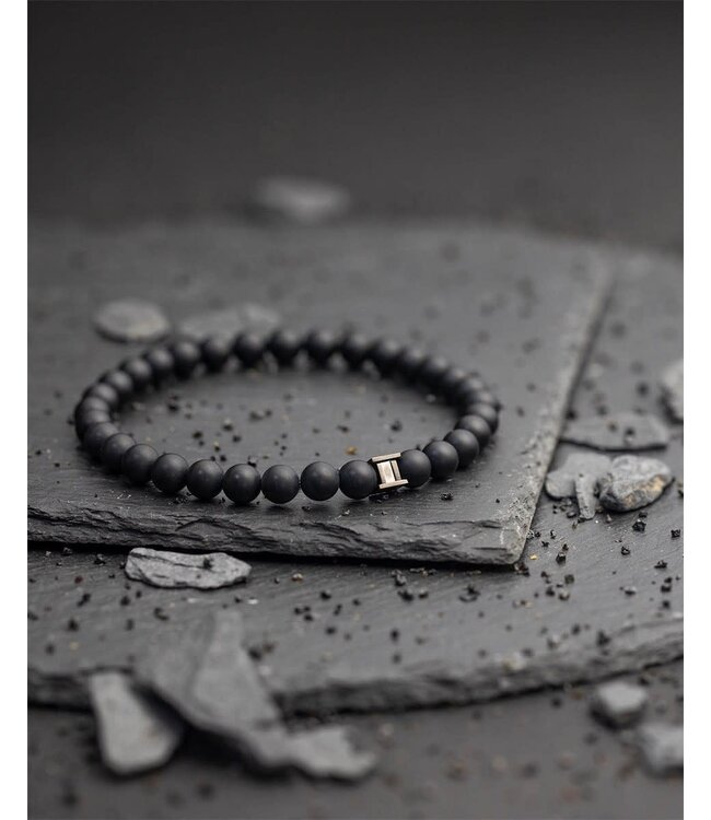 Gemini Armband Six Black Mat M