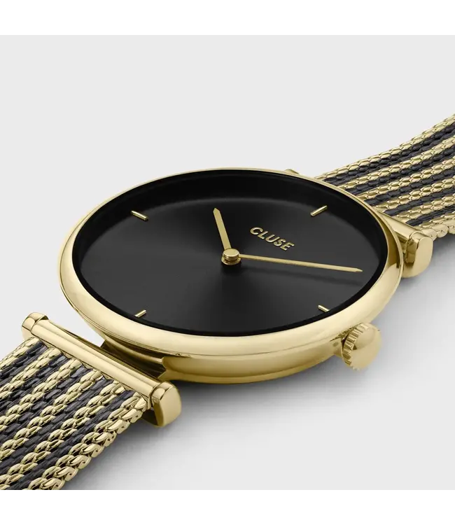 Cluse Uurwerk Triomphe mesh black