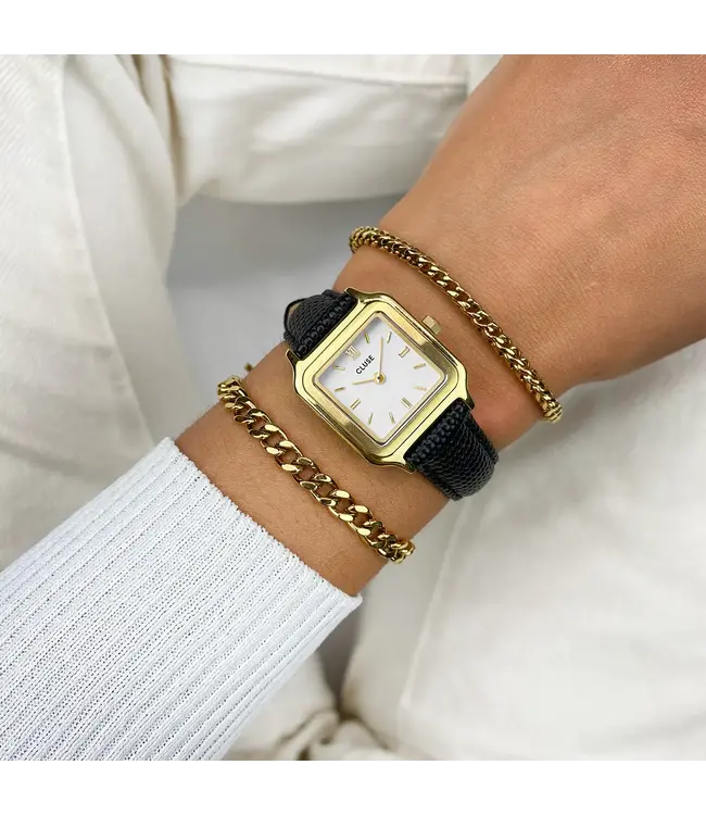 Cluse Uurwerk Gracieuse Petite leather black