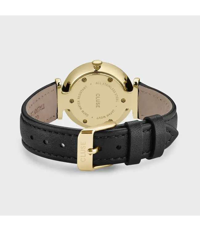 Cluse Uurwerk Triomphe leather black