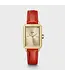Cluse Uurwerk Fluette Leather Coral Liz