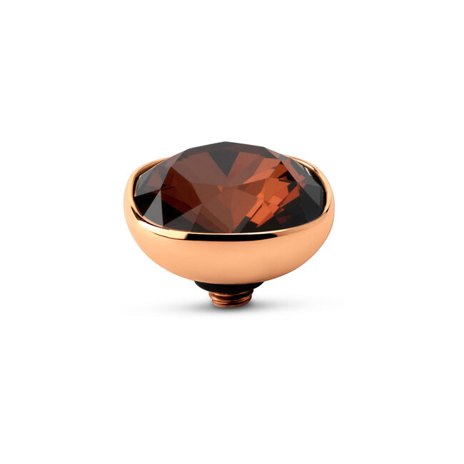 MelanO Twisted Circular Cr Smoked Amber