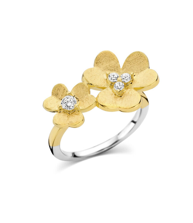 Silver Rose Ring Lily
