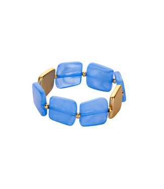 Les Cordes Armband Kampen Lichtblauw