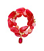 Les Cordes Armband Pan71 Fushia