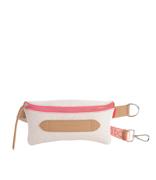 Marie Martens Handtas Coachella Toile Cafe Au Lait