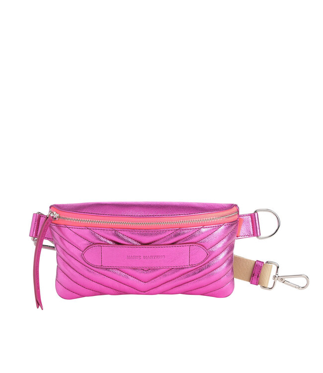 Marie Martens Handtas Coachella Quilted Fuchsia