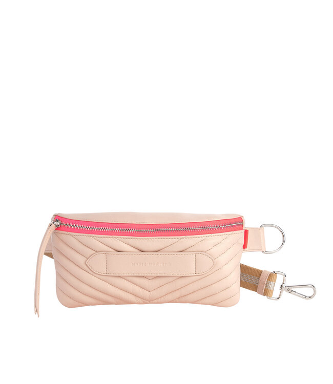 Marie Martens Handtas Coachella Quilted Nude Removable