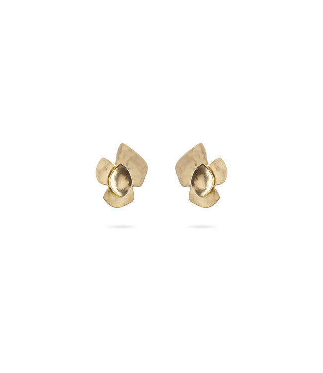 Christine Bekaert Oorring Moringa Flower Stud Small