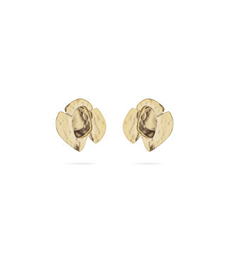 Christine Bekaert Oorring Moringa Flower Stud L
