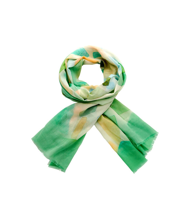 Les Cordes Sjaal Lcscarves129 Groen