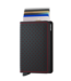 Secrid Portemonnee Slimwallet Perforated Black-Red