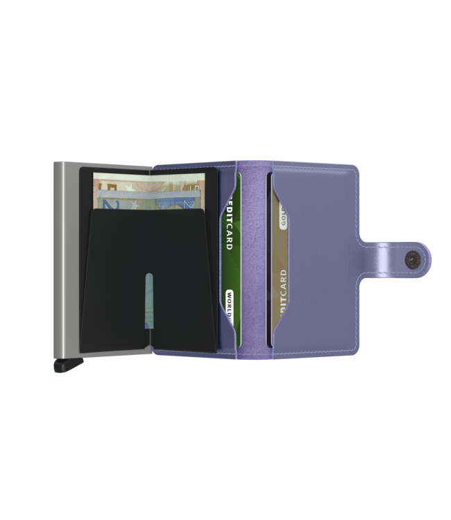 Secrid Portemonnee Miniwallet Metallic Lila