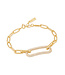 Ania Haie Armband Pave Link Gold