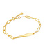 Ania Haie Armband Geometric Chunky Chain Gold