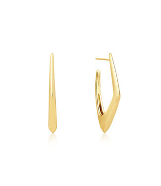 Ania Haie Oorring Geometric Hoop Gold