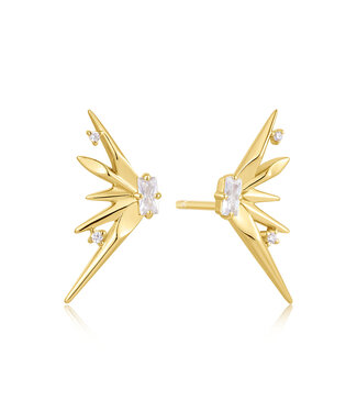 Ania Haie Oorring Statement Spike stud Gold