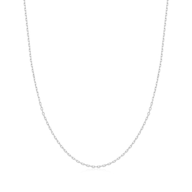 Ania Haie Halsketting Charm Silver mini link chain