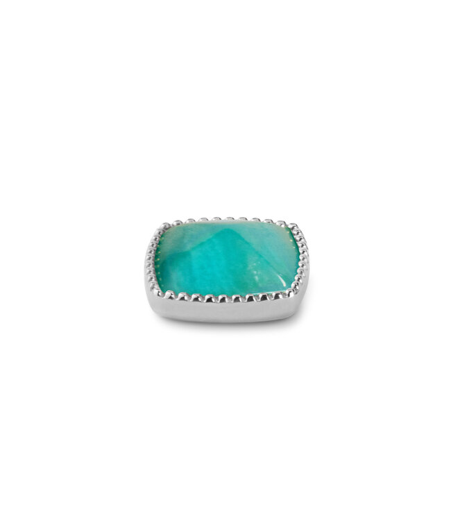 MelanO Kosmic Bali square gem Amazonite