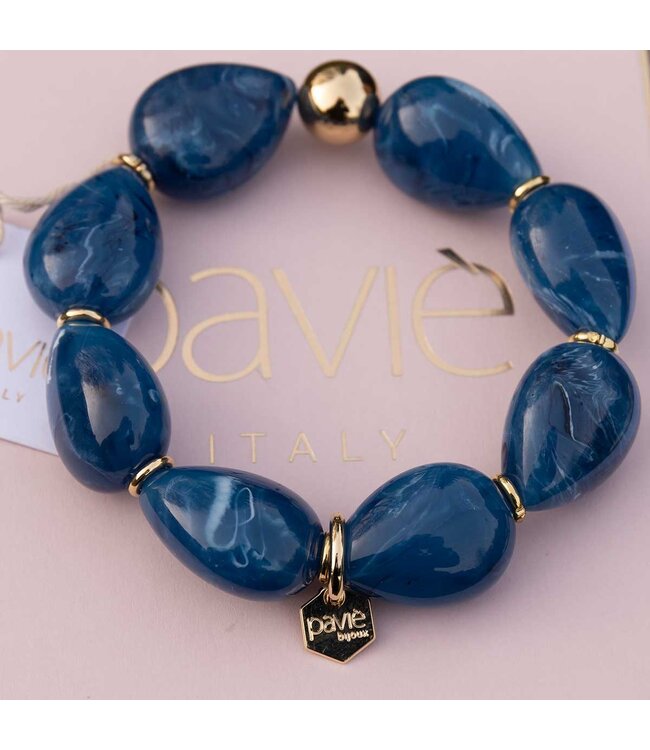 Paviè Armband Grazia Blu