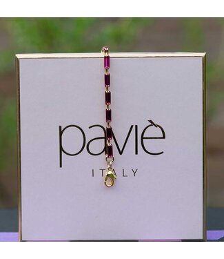 Paviè Armband Donna Fucsia