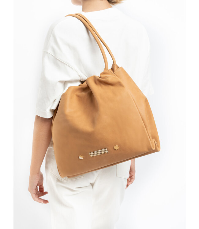 Clio Goldbrenner Handtas Medusa Classic Camel