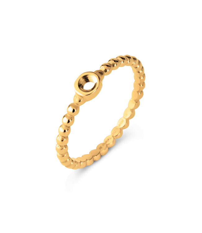MelanO Twisted Tiem ring