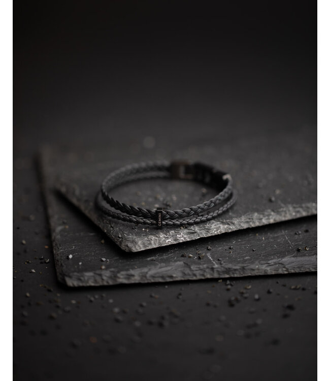 Gemini Armband Duo Black M-L