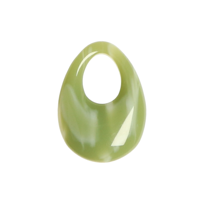 Virginie Verwisselbare drop Barbara Blauwe/groene tinten