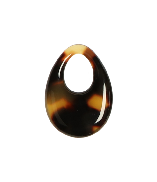 Virginie Verwisselbare drop Barbara Beige/Bruine tinten